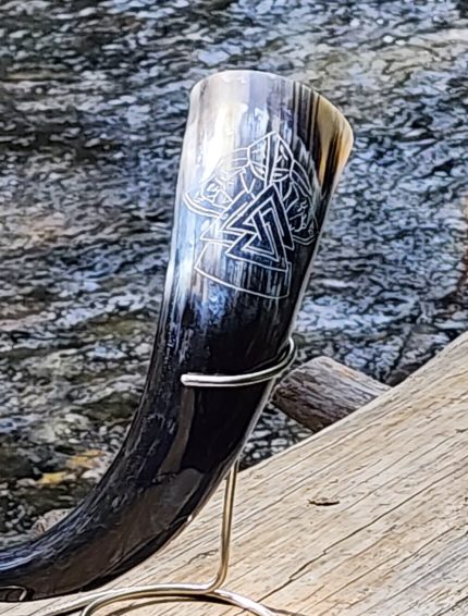 10oz Valknut Drinking Horn