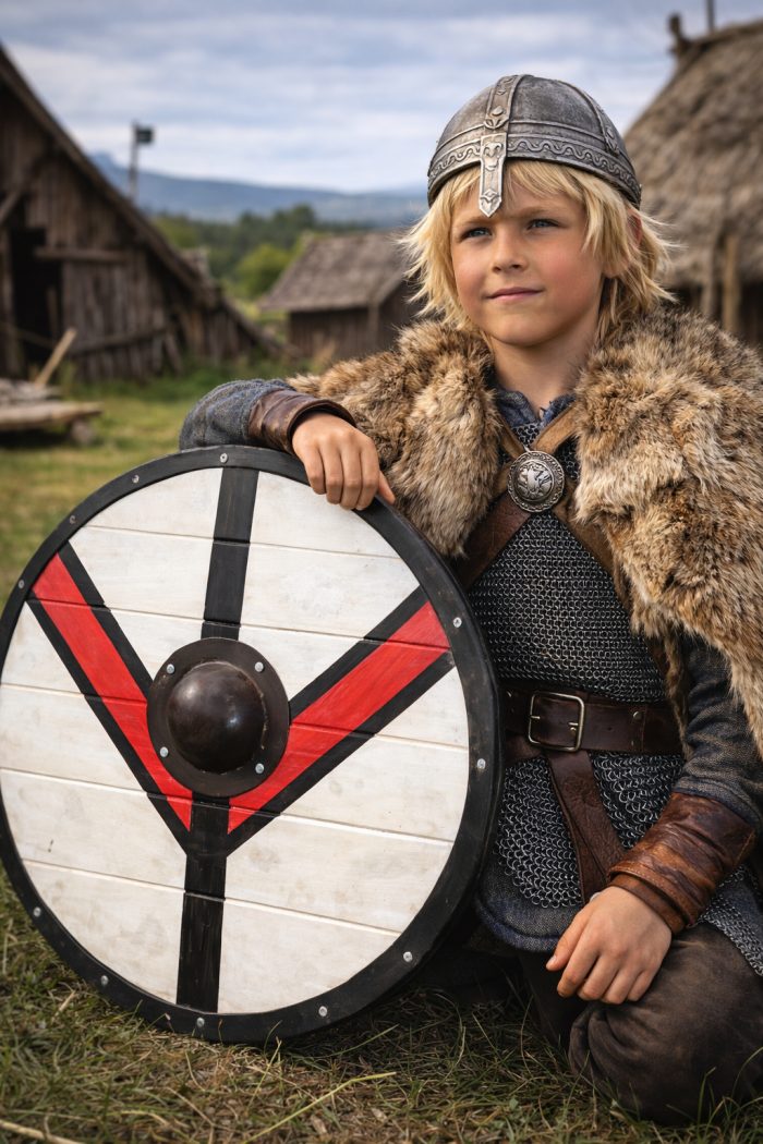 Kids shield Whitered photo