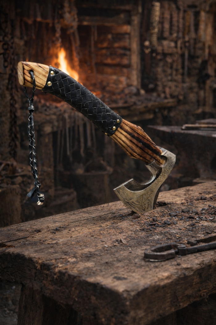 Lite wood axe photo